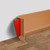 FONUNO Vinyl Wall Base Rubber Baseboard Molding Trim Self Adhesive 6" Wide