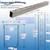 Pool Deck Drain Channel 2" W 1 Pc,Pool Drain,Silver Channel Drain