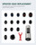 HEISOK Metal Kitchen Faucet Head Replacement with 15 Adapters