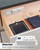 in Drawer Outlet Kit, 2 AC & 2 USB-A Ports, Compact Drawer Charging Station