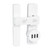 White 180 Degree Barn Door Lock,Mechanical Password Lock
