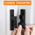 2 Packs Black 90 Degree Barn Door Lock,Mechanical Password Lock