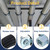 uxcell 12 Pcs Split Ring Pipe Hanger, 63mm/2.5inch Adjustable Pipe Bracket Clamp Wall Ceiling Mount Pipe Strap Support for Plumbing Drainage Pipe Tube