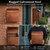 NACH Baxter Extra Large Capacity Mailbox - Extra Large Mailboxes for Outside Wall Mount, Rust Resistant Galvanized Metal Mailbox - Antique Copper Mailboxes for Outside, 12.4”x7.1”x11.8”, MB-7000ACP