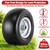 11x4.00-5 Lawn Mower Tires Flat Free, 2 Pack, 3/4" or 5/8" Bearings