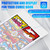 YixangDD 100 Pack Current Comic Book Bags and Boards, 6.87" x 10.5"