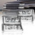 Fullux LED DRL Headlights Assembly fit 2003-2006 Chevy Silverado