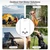 OEVANT Propane Water Heater, 1.58GPM 6L Portable Tankless Water Heater with Handle & Overheating Protection, Propane Gas, Instant Hot Water for RV Camping, Outdoor Shower (WHITE)