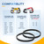 Replacement Rubber Belt Compatible with Milwau kee Band Saw