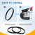Replacement Rubber Belt Compatible with Milwau kee Band Saw