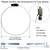 TEXNINC 5Pcs 19.7-Inch/500mm (Diameter) Large Hose Clamps Stainless Steel