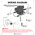 EZGO 36V Solenoid with Mount Bracket, #70 Series Continuous Duty Solenoid Relay for EZGO TXT&Marathon Electric Golf Cart, 4 Terminal Solenoids Relay with Resistor&Diode, OEM# 27855G01 11761G1 27805G02