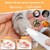 Belvedir Cat Grooming Trimmer, 35dB Low Noise Cordless Paw Clipper with LED