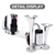 Vkinman 600DB Dual Train Horn, 12V Train Pickup Trucks Horn, Boat Car Horns Kit with Air Compressor