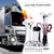 Vkinman 600DB Dual Train Horn, 12V Train Pickup Trucks Horn, Boat Car Horns Kit with Air Compressor