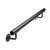 Purife 24 Inch Metal Stair Handrail Indoor- 2 FT Round Pipe Wall Mount Handrial, Outdoor Railings for Garage Porch Patio Steps, Deck Hand Rail, Iron Banister Railing
