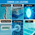 Pool Leak Detection Dye Kit for Inground Above Ground Pools Spa & Hot Tub