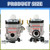 T242 Carburetor Kit for Shindaiwa T242 T242X M242 AH242 C242 AHS242 Brushcutter Trimmer A021002070 Carburetor with Air Filter Hedge Trimmer