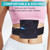 Peritoneal Dialysis Belt, Breathable Mesh PD Catheter Fixation Belt, Used for Safe Gastric and Abdominal Feeding of Peg, G, J Tubes for Male and Female Adult Patients, with Storage Bag (Black,S)