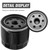 VIKKSAER Air Filter Oil Filter Kit Replace for Yamaha Rhino 450 660