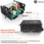 PM4-100LK RV Power Converter - 100 Amp AC to DC Shore Power Converter for Camper, Lithium and AGM Battery Charging Center
