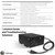 PM4-100LK RV Power Converter - 100 Amp AC to DC Shore Power Converter for Camper, Lithium and AGM Battery Charging Center
