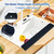 Silicone Sink Splash Guard & Edge Protector, 30 Inch Extra Long Kitchen Sink Splash Guard with Suction Cups, 5° Tilt Water Drip Back Design, DIY Cuttable Fits Any Size Single or Double Sink - Black
