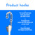 YELIER Bungee Cords with Hooks - 6mm Small Bungee Cords, 8-Piece Set - Black, White, & Multi-Color Options for Outdoor, Camping, and Storage (White, 6mm 8piece Set)