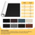 JuCheng Leather Repair Kit, Dark Brown, 17X158 inch