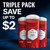 Old Spice Deodorant for Men, Aluminum Free, Fresh Scent, 3.4 oz Pack of 3