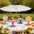 10 Oz Glass Ice Cream Bowls Set of 4, Colored Clear Dessert Bowl Footed