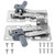 LD-0220-50SC Soft Close Pivot Hinges Self Closing Cabinet Door Hinge