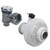 Pool Plunger Valve with 12355 Large Inlet Air Nozzle for Intex Above Ground Pool and Pool Pump, Swimming Pool Accessories Pool Filter Pump On Off Plunger Valve & Strainer Grid Nozzle Kit Replacement