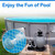Pool Plunger Valve with 12355 Large Inlet Air Nozzle for Intex Above Ground Pool and Pool Pump, Swimming Pool Accessories Pool Filter Pump On Off Plunger Valve & Strainer Grid Nozzle Kit Replacement