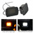 Hooke Road YJ Front Turn Signal Lights LED Amber Lamps and White DRL with Smoke Lens for 1987-1995 Jeep Wrangler YJ (Pack of 2)