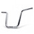 JMCHstore Chrome 13'' Ape Hangers 7/8'' Mini Bike Handlebars for Coleman B200R CT200U Motovox MBX10 Mega moto MMB80 Trailmaster MB200 100cc 200cc Mini Bike Parts