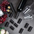 Blulu 120 Pcs PVC Heat Shrink Capsules, Black