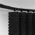 Room Divider Curtain Sets with Flexible Ceiling Track, Privacy Soundproof Curtain for Bedroom Office Patio Sliding Door(Black, W180 x L84, 1 Pack)