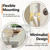 Tonitrui Upgraded Strong Magnetic Door Catch, Replacement for Traditional Door Ball Catch, Quite & Easy to Install, Use for Top of Door, Closet Door, 2 Pack, Gold