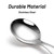 5 Pack Short Handle Scoops - Silver Mini Scoops for Containers - Stainless Steel Small Coffee Candy Scoop for Salt Sugar Tea Dessert（Silver）