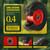 Wiltire (2 Pack) 4.10/3.50-4 Flat Free Tire and Wheel 10-Inch Solid Wheel Replacement with 5/8 Bearings,2.2" Offset Hub -Compatible with Hand Truck,Wheelbarrow(Red)