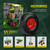 Wiltire (2 Pack) 4.10/3.50-4 Flat Free Tire and Wheel 10-Inch Solid Wheel Replacement with 5/8 Bearings,2.2" Offset Hub -Compatible with Hand Truck,Wheelbarrow(Red)