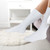 Croloose 4 Pairs Winter Silk Liner Hiking Socks Adults White L