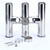 Amarine Made 4Pcs Marine Grade Stainless Steel Rail Mounted Clamp on Fishing Rod Holder for Rails 1" to 1-1/4"