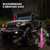 7.8in Car Truck Antenna Bullet Antenna Truck Accessories Silverado 1500 Ford F150 Dodge Ram 1500 GMC Sierra 1500 Ranger Short Replacement Antena para Carro (Rose Red, 7.8in Matte Texture)