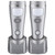 Enhon 2 Pack 4 in 1 LED Emergency Lights for Home Power Failure,Silver