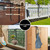 2Pcs Black Pool Pole Hangers Adjustable Pool Fence Hooks for Pool Equipment