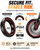 BABEJIA 8.5x2.0 (50/75-6.1) Solid Scooter Tires, 2 Pack, with Tools