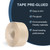 PATIKIL White Oak Edge Banding, 3 inch x 49.2 ft Wood Veneer Tape Pre-glued Flexible Plywood Edge Banding with Hot Melt Adhesive for Furniture Restoration