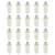 uxcell 50pcs Shutter Repair Pins, Spring Loaded Plantation Shutter Replacement Repair Pins Metal Plantation Shutter Pins Louvers Staples for Windows, White(1 x 0.41 x 0.28 Inch)